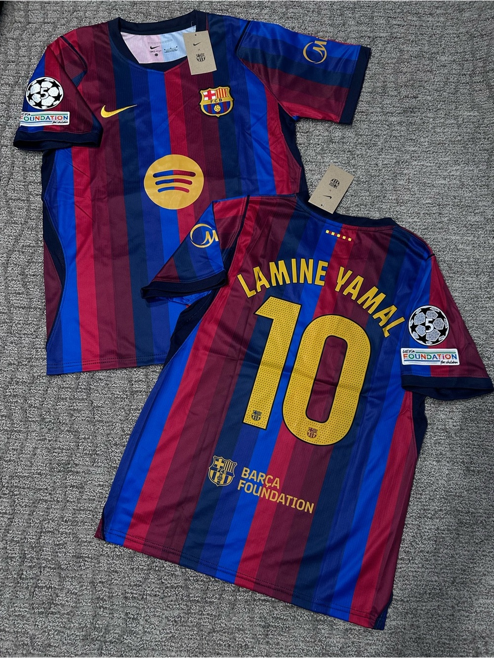 FC BarcelonaHome Jersey #10 Yamal